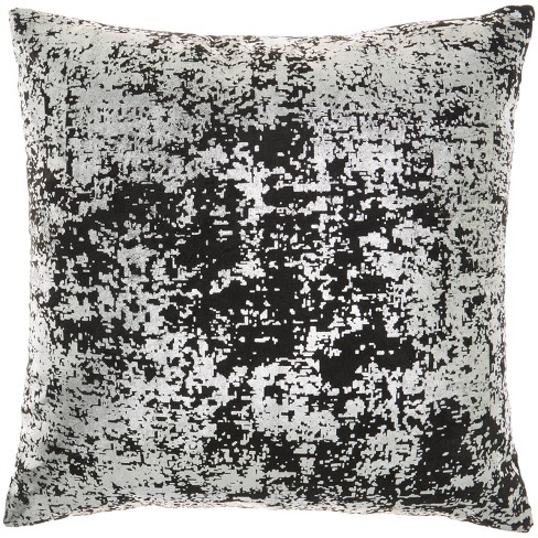 Mid Century Modern Black and White ZipperDee 18 Square Throw Pillow – Mid  Century Style Shop