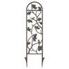 SPI Home Bird and Pinecone Trellis – 42.5" Outdoor Garden Accent with 6" Spikes, Cast Aluminum Yard Art - 4 of 4
