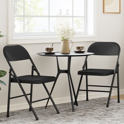 Nasitip Portable Folding Chair ,Metal Folding Chairs, Suitable for Dining Room, Living Room, Office, Camping