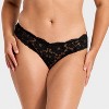 Women's Lace V-Waist Bikini Underwear - Auden™ - 4 of 4