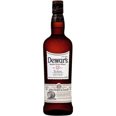 Dewar's 12yr Special Reserve Scotch Whisky - 750ml Bottle