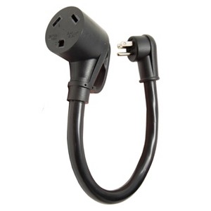 WEN PC3012 120V 15-Amp 1800-Watt Generator to RV Adapter Cord (5-15P to TT-30R) - 1 of 4