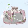 BABYYER Travel in Style: Portable Pet Carrier for Small Pets up to 15 Lbs- Airline Approved, Collapsible & Comfortable cat - 4 of 4