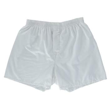 Fruit of the Loom Men's White Boxer Shorts Underwear (5 Pair Pack)