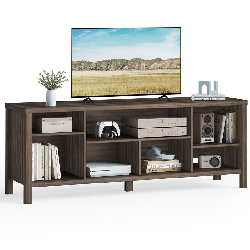 VASAGLE TV Stand  TV Cabinet with Storage Shelves, TV Console Table, 2 of 6