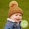 KeaBabies 2pk Baby Hats, Baby Beanies, Newborn Hats for Baby Girls, Boys, Baby Winter Hat, 0-36 Months Infant Hat - 2 of 4