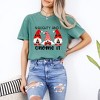 Simply Sage Market Women's Naughty and I Gnome It Short Sleeve Garment Dyed Tee - 2 of 4