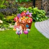 Briarwood Lane Spring Easter Metal Art 28x15 Bunnies and Basket For Easter Metal Art - 2 of 3