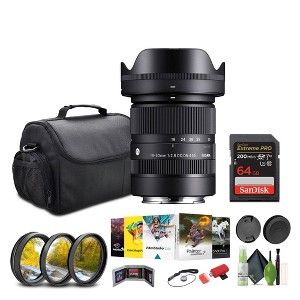 Sigma 18-50mm f/2.8 DC DN Contemporary Lens for Canon RF + Bundle - 1 of 4