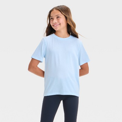 Girls' Short Sleeve Gym T-Shirt - All In Motion™