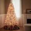HomeRoots 7.5' White Pre Lit Full Fir Christmas Tree - 2 of 4
