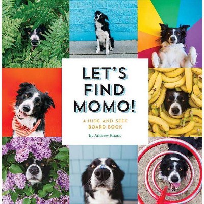 Let's Find Momo! - by  Andrew Knapp (Board Book)