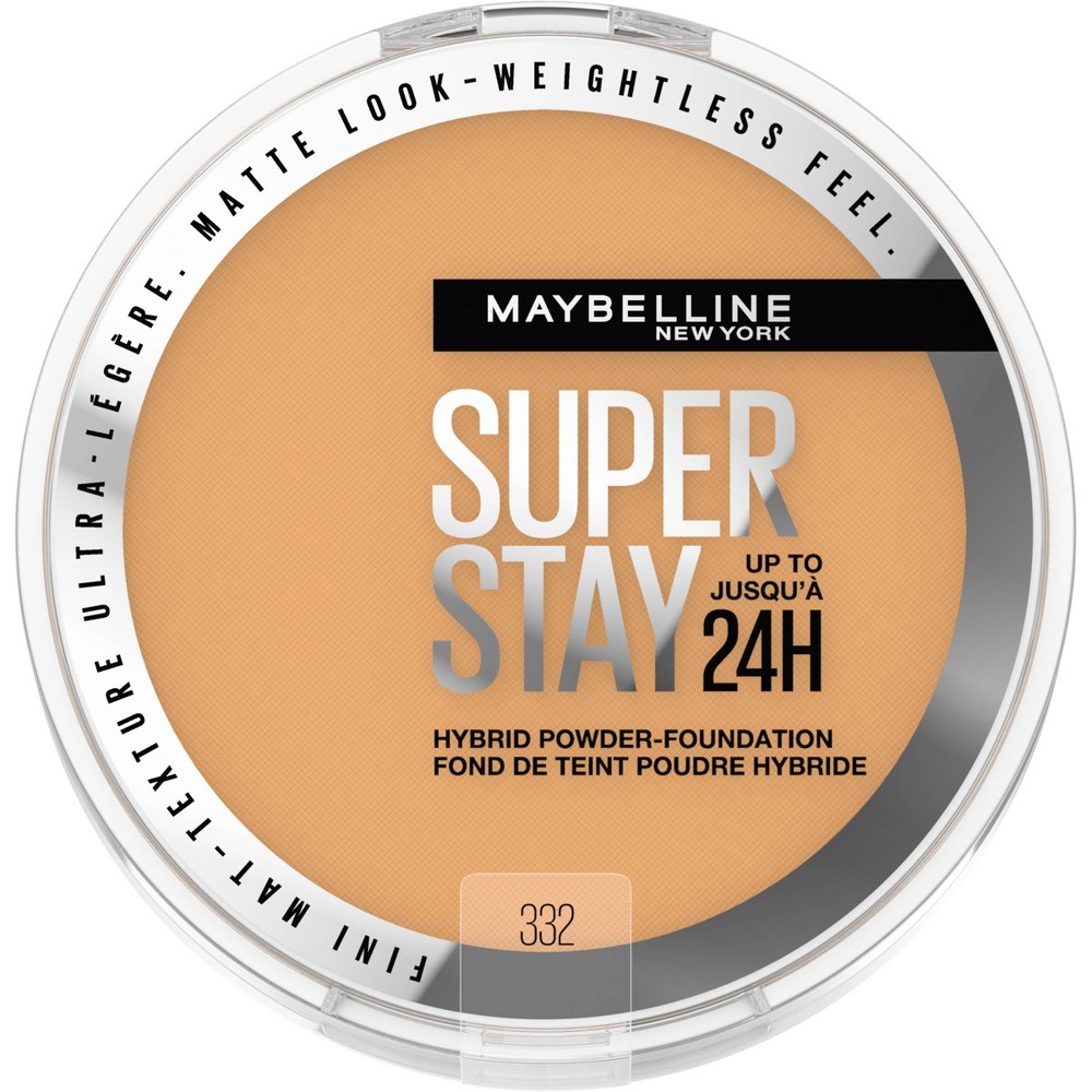 Photos - Other Cosmetics Maybelline MaybellineSuper Stay Matte 24HR Hybrid Pressed Powder Foundation - 332 - 0 