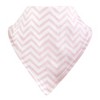 Hudson Baby Infant Girl Cotton Bib and Headband Set 5pk, White Bunny - 2 of 4