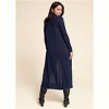 VENUS Womens Tab Button Detail Duster - 2 of 4