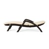3D Wicker-Like Plastic Patio Chaise Lounge with Cushion, Weather-Resistant, Patio Recliner, Ergonomic Outdoor Accent Chairs -Christopher Knight Home - 2 of 4