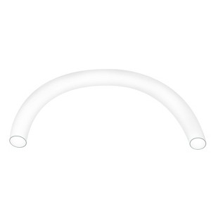 Unique Bargains Clear Plastic PVC Flexible Low Pressure Industrial Tubing 1 Pc - 1 of 4