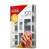 Kiss Products 100 Full Cover Nails, Active Oval, 0.24 Pound / 3.8 Ounce, 3.8 oz - 3 of 4