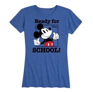 Women's - Disney - Ready For School Short Sleeve Graphic T-Shirt - 1 of 4