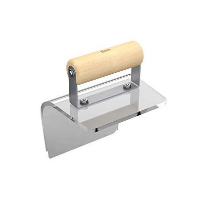 Bon Tool 82-357 Step Tool - Plex Outside 6-inch X 5-inch - 1-1/2-inch Radius 5-inch Lip Wood Handle