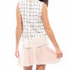 Women's Frayed Edge Grid Top - DO+BE - 2 of 4