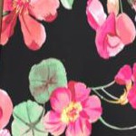 black floral
