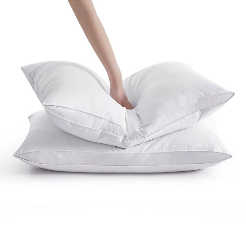 Peace Nest Goose Feather Pillows Set of 2, 4 of 7
