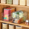 mDesign Plastic Kitchen Food Storage Organizer Bin - 8 Pack - image 3 of 4