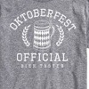 Men's - Instant Message - Oktoberfest Official Bier Taster Short Sleeve Graphic T-Shirt - 2 of 4