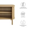 Modway Cadence Open Nightstand – Mid-Century Modern Wood Bedside Table with Open Shelf in Walnut - 2 of 4