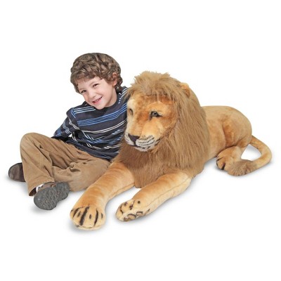 large lion plush toy