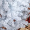 Dexmalle 7ft 818 Tips White Pencil Christmas Halloween Tree - 4 of 4