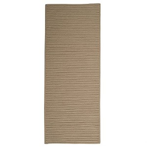 Colonial Mills Ikebana Braided Runner, Beige 30"x120", Rectangle Shape - 1 of 3