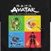 Boys' - Avatar: The Last Airbender - Toph Aang Katara Zuko Four Elements Short Sleeve Graphic T-Shirt - 2 of 4