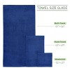 BAGOKIE 100% Turkish Cotton Corduroy Ribbed Bath Towels 6-Piece Set - 3 of 4