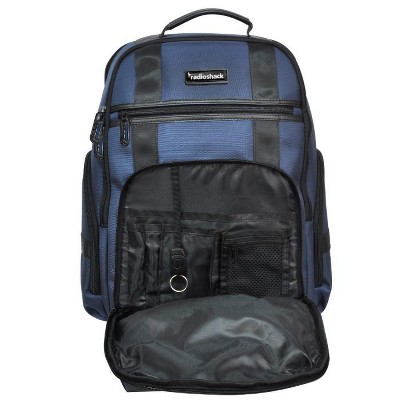 RadioShack 15.6" Laptop Backpack, Blue Durable Design With Padded Compartments for Laptops, Tablets, Accessories, and Everyday Carry,2607109 — фото 6