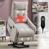 KWPZQEB Power Lift Chair, Single Motor Recliner Chair w/ USB Charging Port & Heavy Duty Motion Mechanism, Massage & Heat for Elderly - 2 of 4