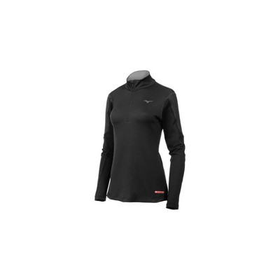 Mizuno Women's Breath Thermo Base Layer Half Zip Running Pullover