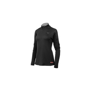 Mizuno Women's Breath Thermo Base Layer Half Zip Running Pullover - 1 of 4