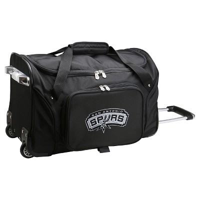 NBA Golden State Warriors Mojo 22&#34; Rolling Duffel Bag