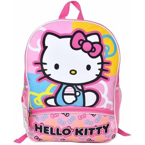 hello kitty backpack fast shipping Herschel X Satin Mini 2 mini stampers Red/Hello Kitty Printed Backpack for