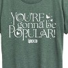 Women's - Wicked - You're Gonna Be Popular Short Sleeve Graphic T-Shirt - 2 of 4