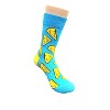 Cheese Wedge Socks (Tween Sizes, Small) from the Sock Panda - 2 of 3