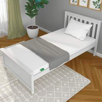 Max & Lily 5 Inch Twin Memory Foam Mattress with Breathable, Washable Cotton Cover