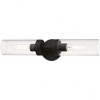 Livex Lighting Ludlow 2 - Light Vanity in  Black - 3 of 4