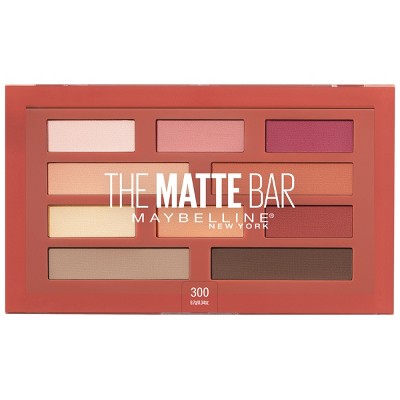 red matte eyeshadow palette