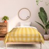 Deny Designs Twin/Twin Extra Long Color Poems Gingham Sunshine Comforter and Sham Set - image 3 of 4