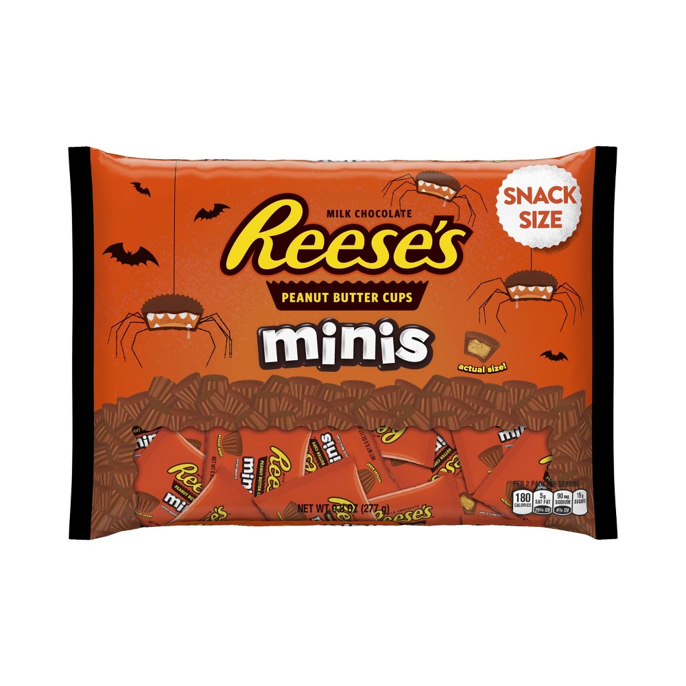 UPC 034000470334 product image for Reese's Halloween Snack Size Minis - 9.8oz/approx. 16ct | upcitemdb.com