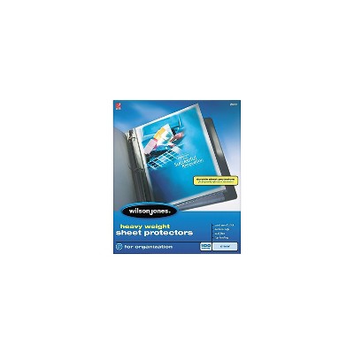 Wilson Jones Top-Loading Sheet Protectors Heavy WLJ21411