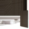 PexFix Set of 2 Wall-Mounted Acoustic Panels,MDF Veneer Wallpaper - 2 of 4